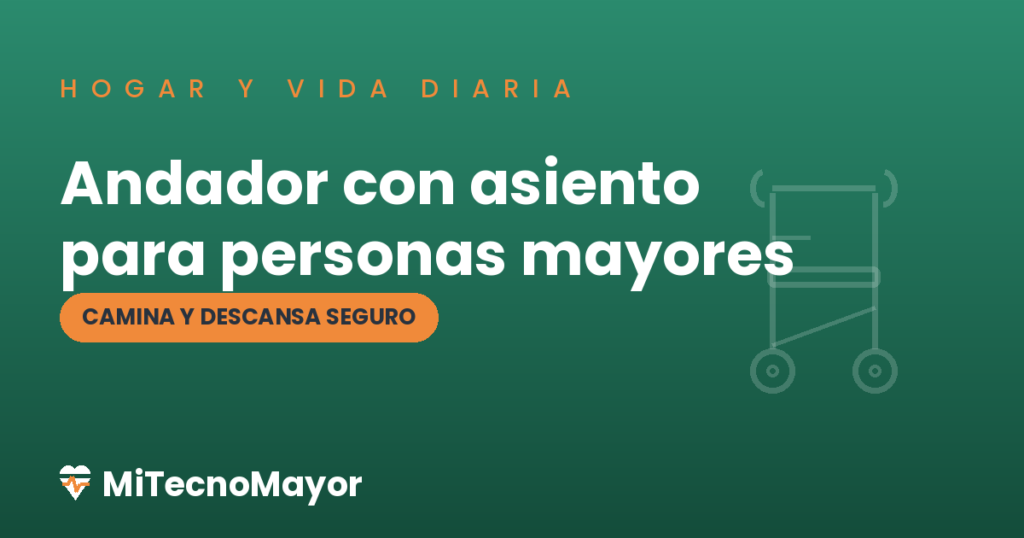 andador con asiento para personas mayores
