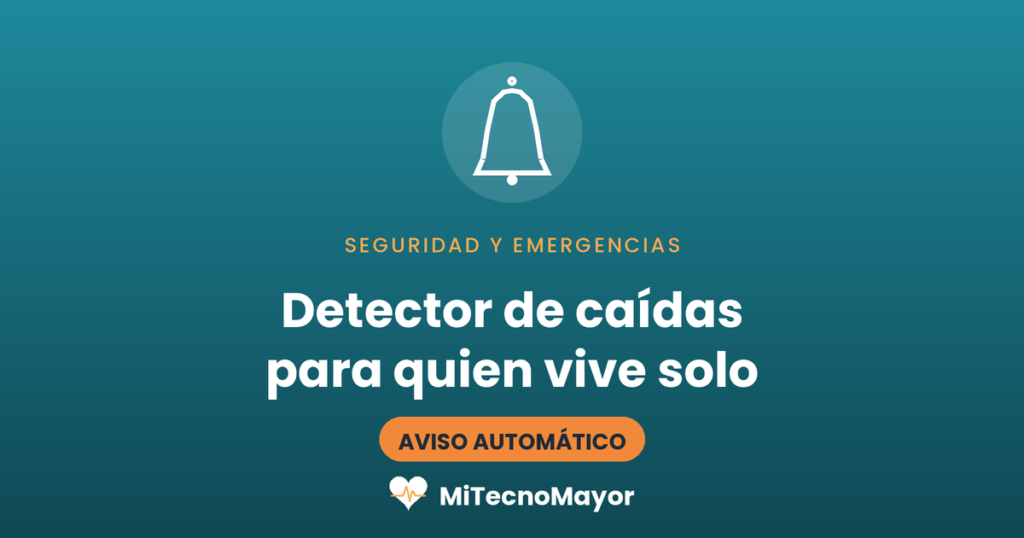 Detector de caídas para personas mayores que viven solas.