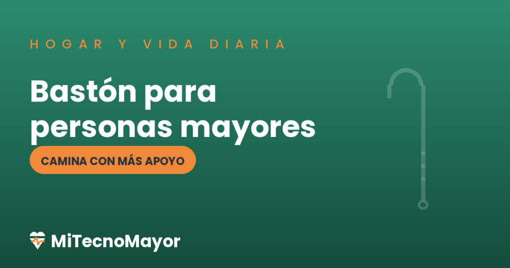 bastón para personas mayores